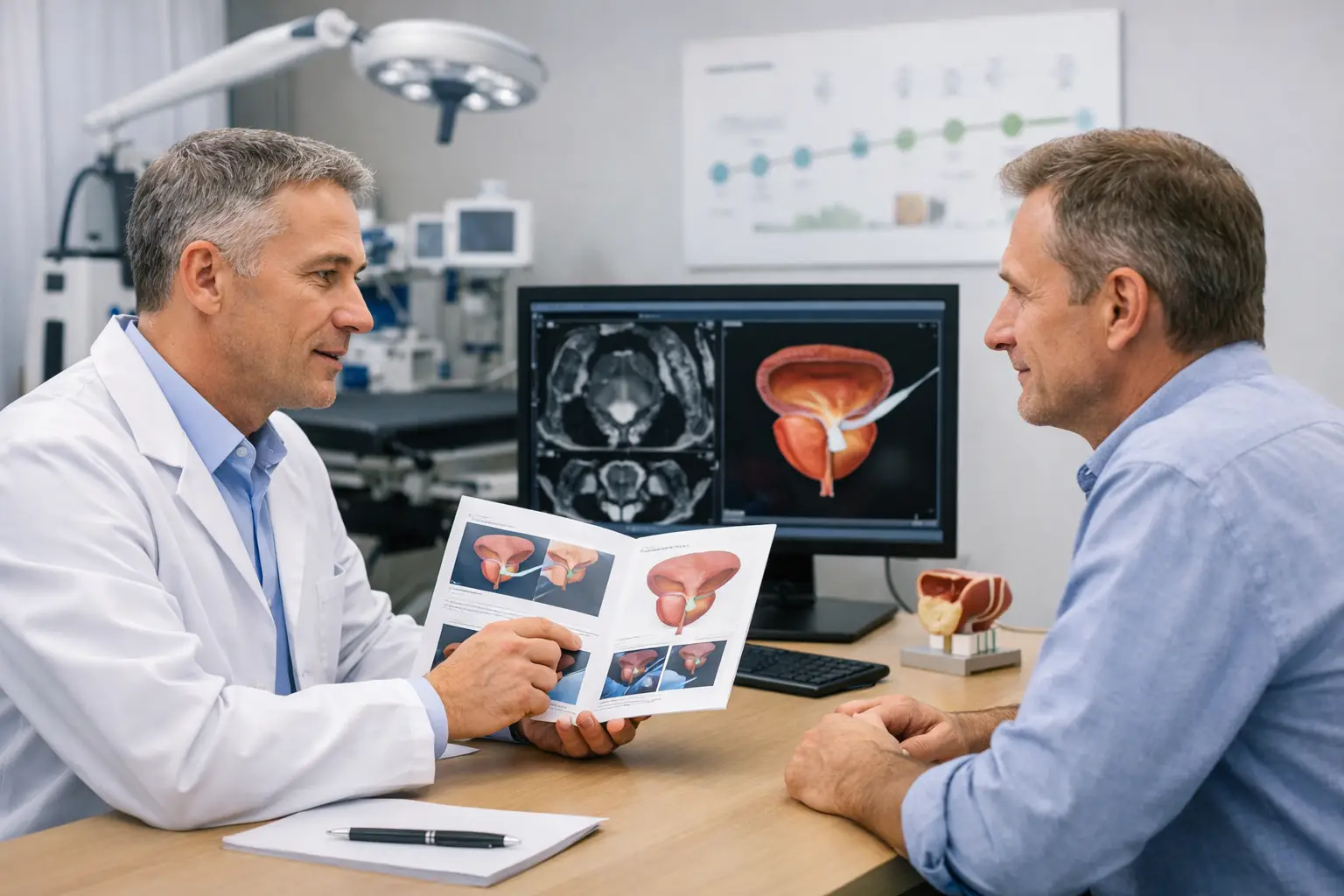 Cirugia laser prostata: cuándo conviene