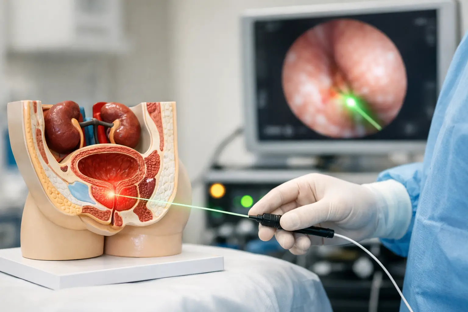 5 beneficios de la cirugía láser prostática