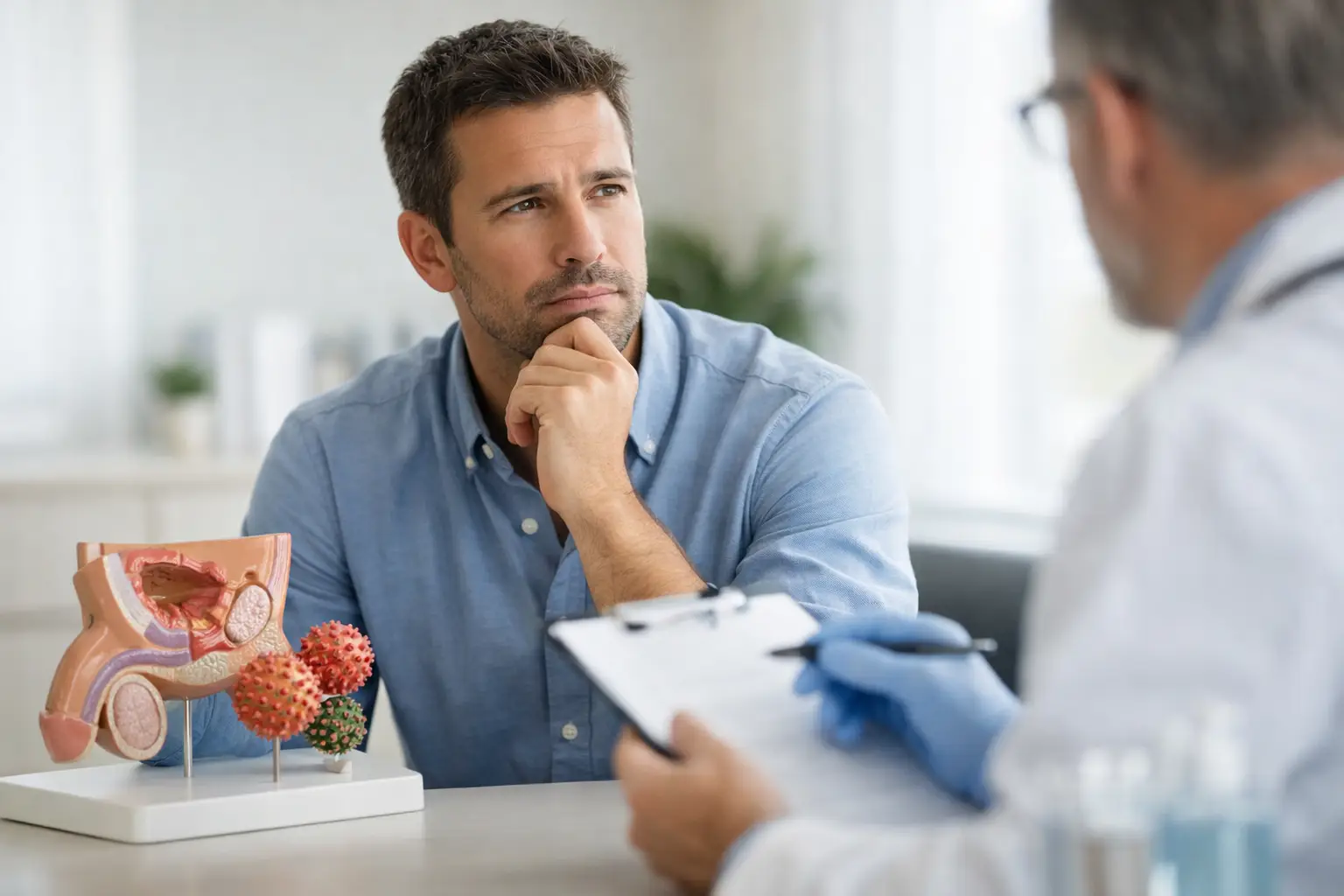 Tratamiento del VPH masculino y cuándo acudir