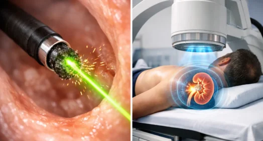 Láser ureteral vs litotricia extracorpórea