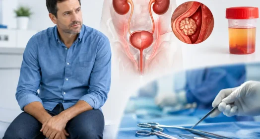 Cinco causas de hematuria masculina que revisar