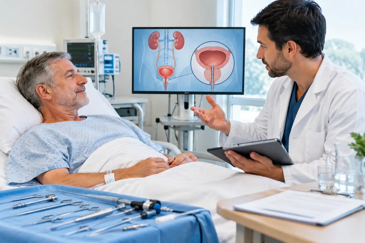 Cómo es la recuperación después de HoLEP