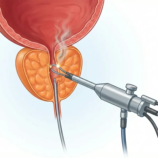 cirugía de próstata rtup